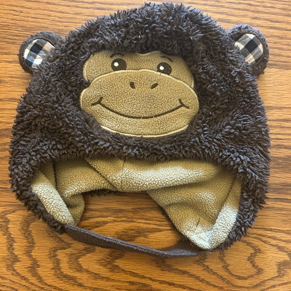 Target Brown & Tan Monkey Baby’s winter hat